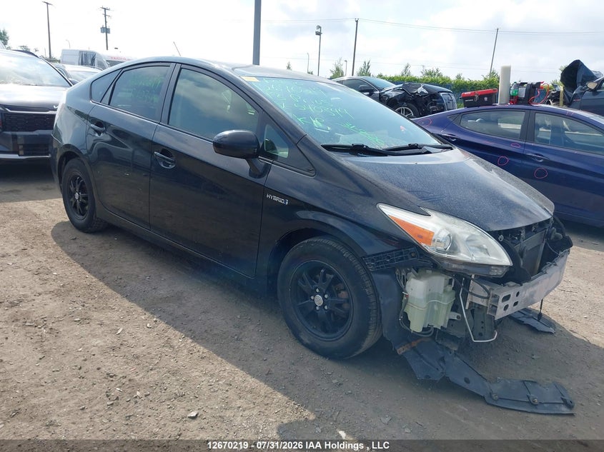 Vin: jtdkn3duxd5540344, lot: 3073232, toyota prius 20131