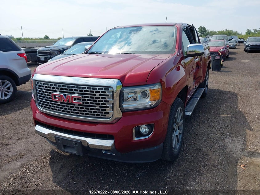 2018 GMC Canyon, Left Side, IAAI, VIN 1GTG6EEN1J1273748 — photo 2