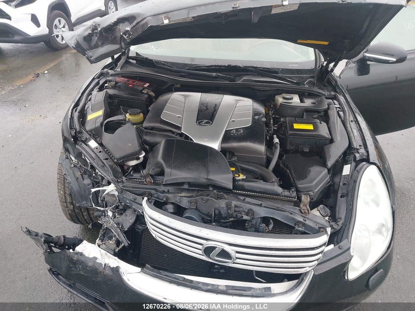 2004 LEXUS SC CABRIO 4.3L V-8 DOHC, VVT, 300HP