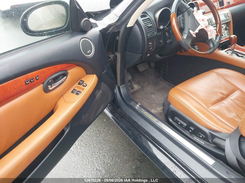 2004 LEXUS SC CABRIO 4.3L V-8 DOHC, VVT, 300HP