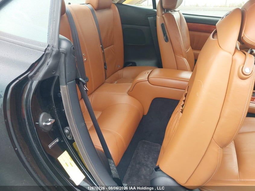 2004 LEXUS SC CABRIO 4.3L V-8 DOHC, VVT, 300HP