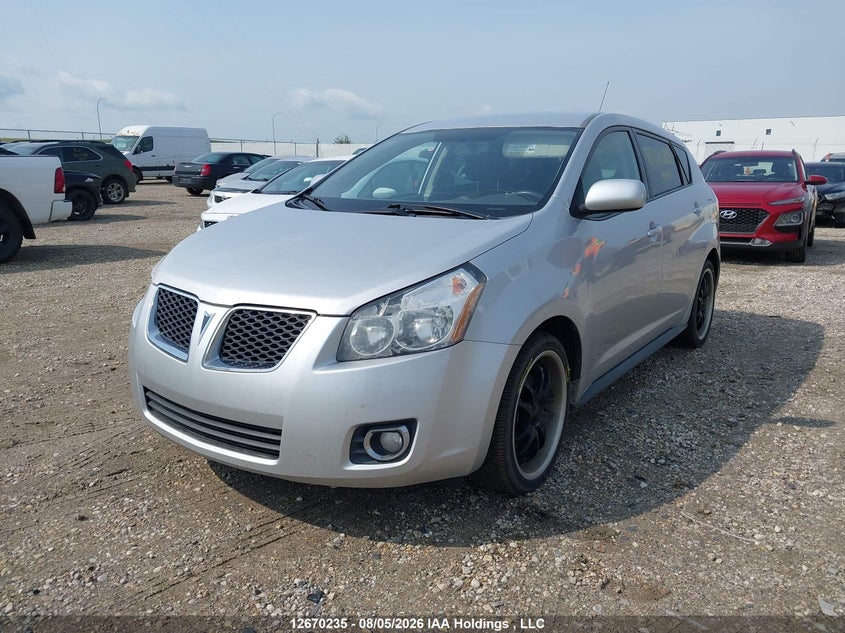 2009 Pontiac Vibe, Затопление, IAAI, VIN 5Y2SP67039Z410054 — фото 2