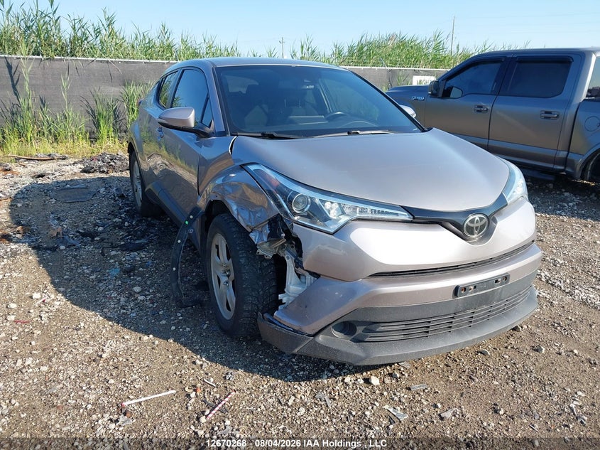 2018 Toyota C-Hr Xle, Правый перёд, IAAI, VIN NMTKHMBXXJR040859