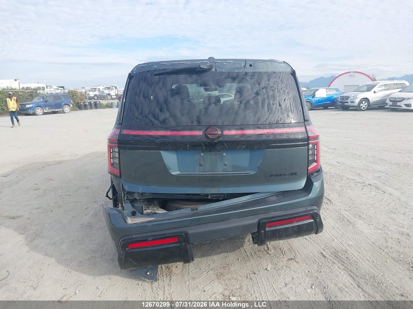 2026 NISSAN ARMADA SPORT UTILITY VEHICLE 3.5L V-6 DI, DOHC, VVT, TURBO, PREMIUM , 425HP