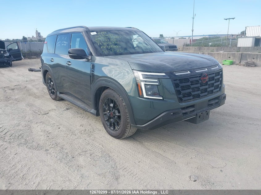 2026 NISSAN ARMADA SPORT UTILITY VEHICLE 3.5L V-6 DI, DOHC, VVT, TURBO, PREMIUM , 425HP