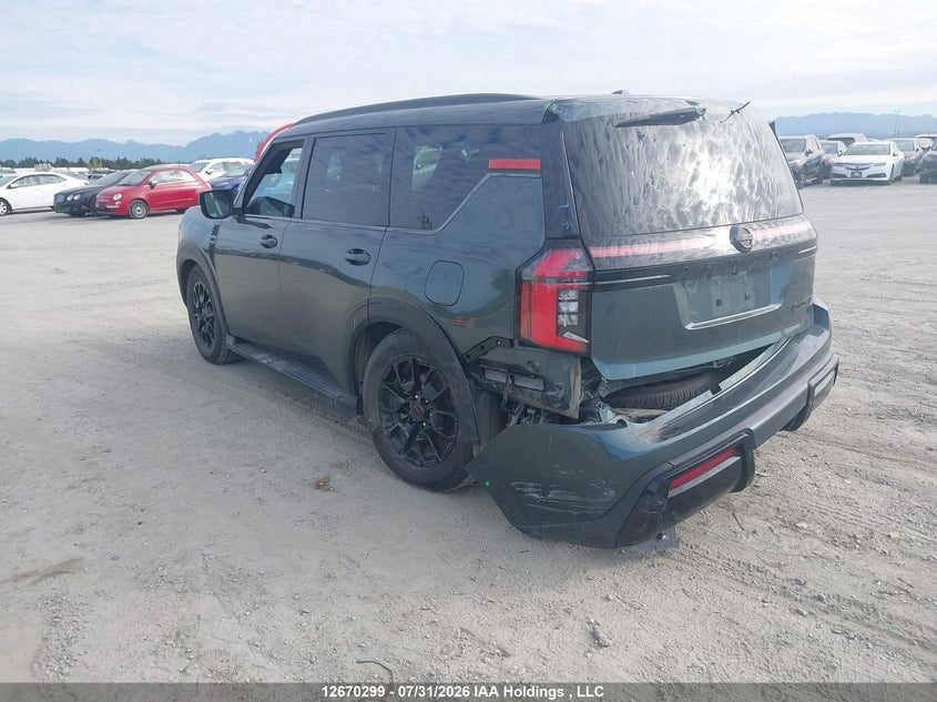 2026 NISSAN ARMADA SPORT UTILITY VEHICLE 3.5L V-6 DI, DOHC, VVT, TURBO, PREMIUM , 425HP