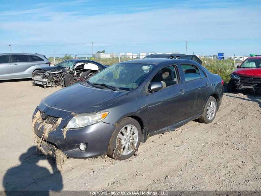 Vin: 2t1bu4ee2ac216643, lot: 3073326, toyota corolla s/le/xle 20102