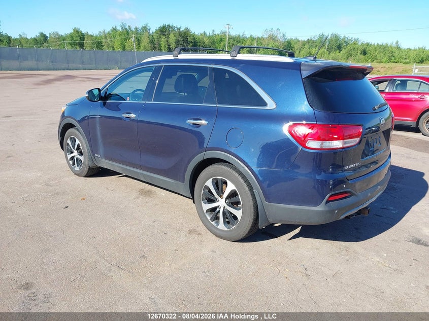 Vin: 5xyphda16gg151337, lot: 3073336, kia sorento 20163
