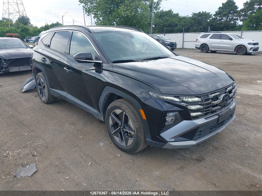 2025 Hyundai Tucson Preferred Awd W/Trend Package, Удар сзади, IAAI, VIN 3KMJCCDE0SE027354