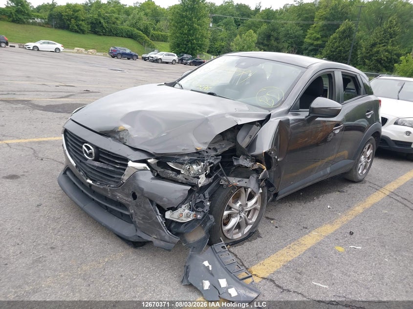 Vin: jm1dkdc79j1330436, lot: 3073388, mazda cx-3 gs 20182