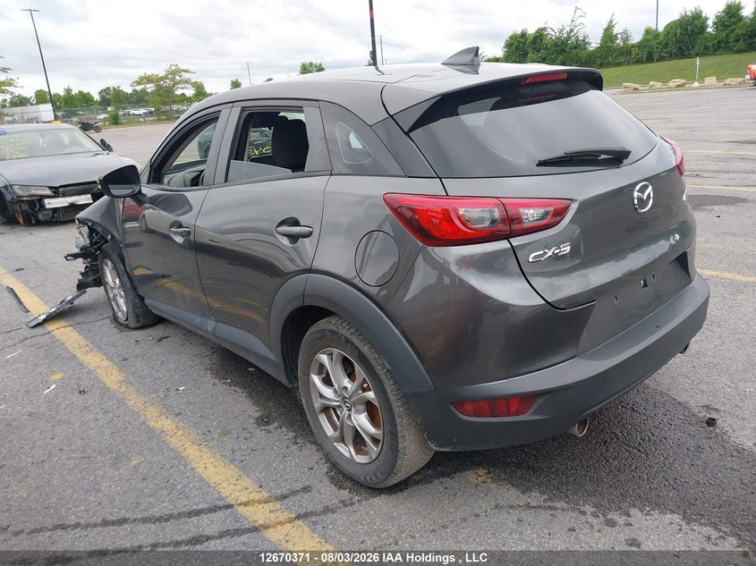 Vin: jm1dkdc79j1330436, lot: 3073388, mazda cx-3 gs 20183