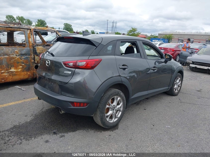 Vin: jm1dkdc79j1330436, lot: 3073388, mazda cx-3 gs 20184