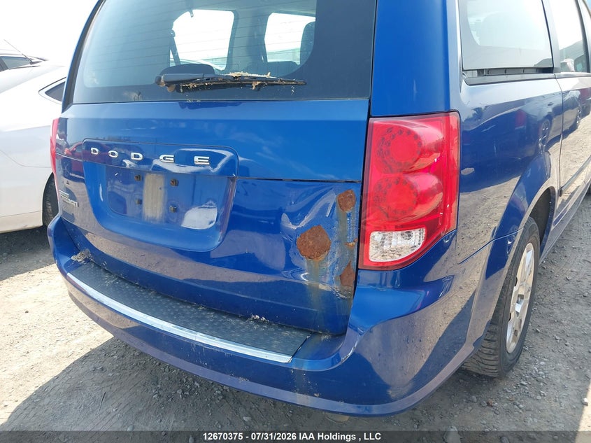 2013 DODGE CARAVAN VAN 3.6L V6 FI DOHC 24V NF4