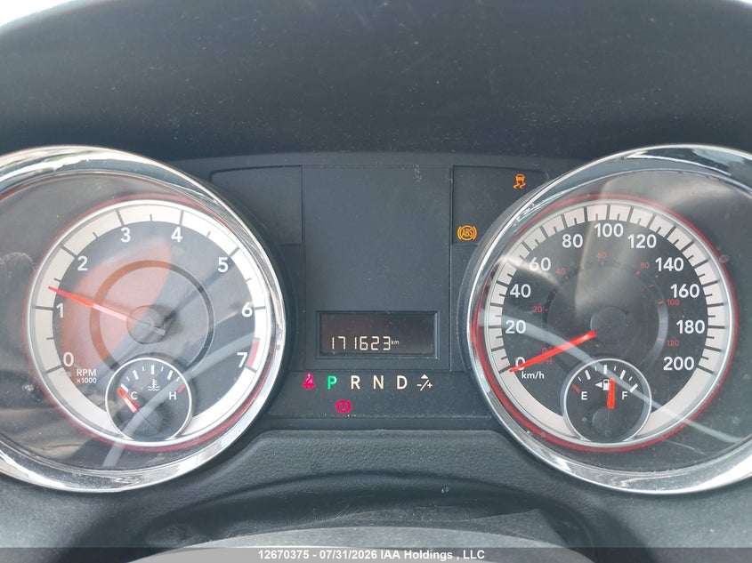 2013 DODGE CARAVAN VAN 3.6L V6 FI DOHC 24V NF4