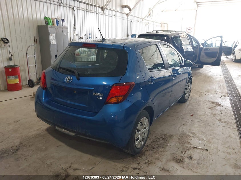 Vin: vnkktud36ga057374, lot: 3073400, toyota yaris l/le/se 20164