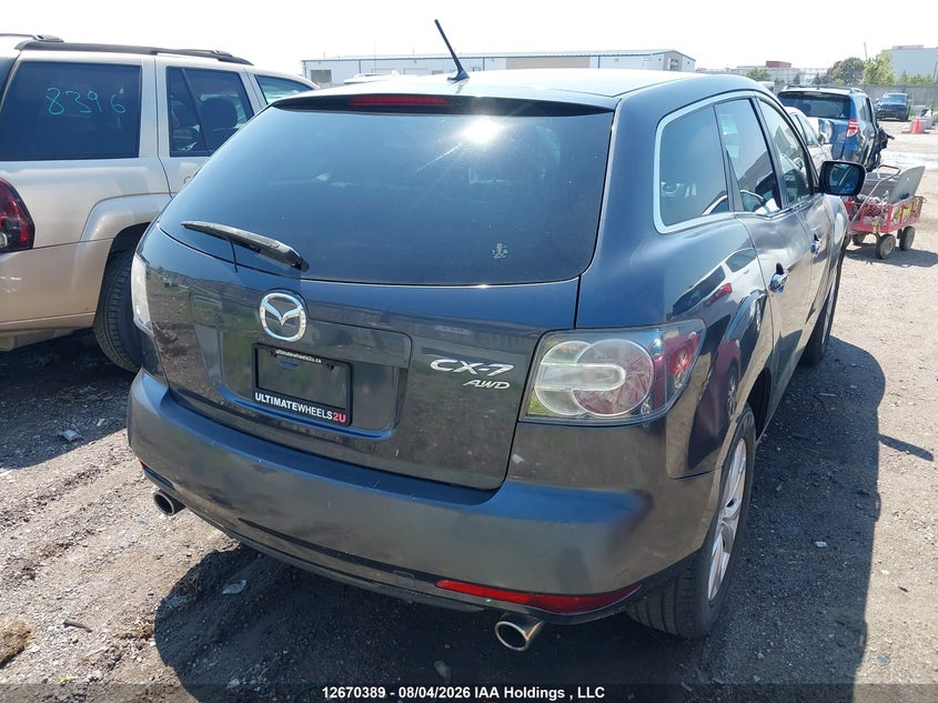 Vin: jm3er4c38b0385715, lot: 3073406, mazda cx-7 20114