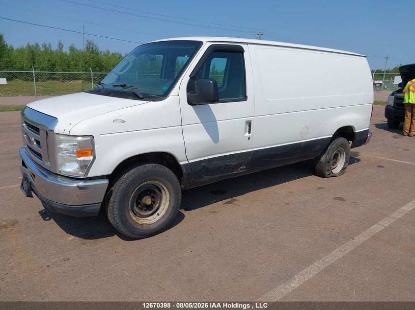 2011 Ford Econoline, Левый бок, IAAI, VIN 1FTNE2EL6BDB10701 — фото 2