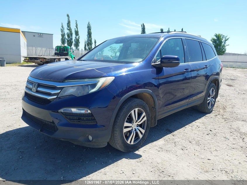 2017 Honda Pilot, Град, IAAI, VIN 5FNYF6H79HB508096 — фото 2