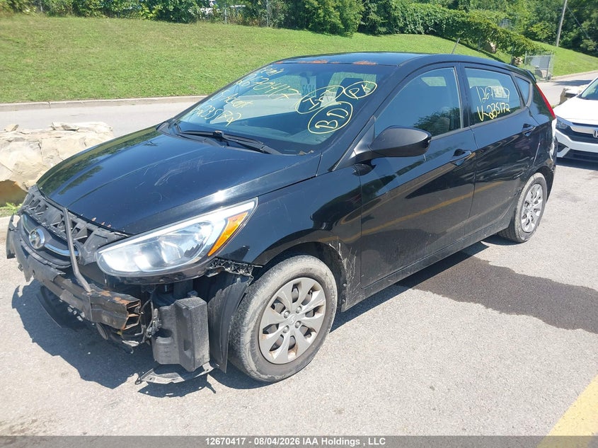 Vin: kmhct5ae6fu235172, lot: 3073438, hyundai accent 20152