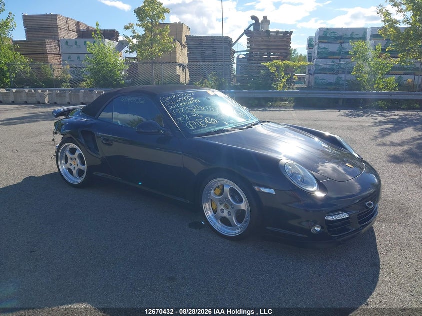 2011 Porsche 911 Turbo, Right Rear, IAAI, VIN WP0CD2A96BS773525