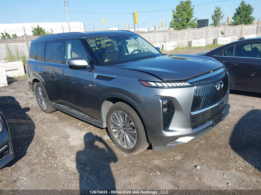 2026 Infiniti Qx80 Luxe, Engine, IAAI, VIN JN8AZ3BE4T9720295