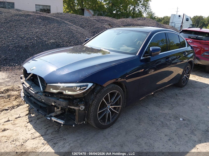 Vin: wba5r7c05lfh37423, lot: 3073493, bmw 330i xdrive 20202