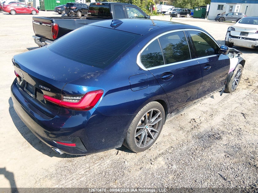 Vin: wba5r7c05lfh37423, lot: 3073493, bmw 330i xdrive 20204