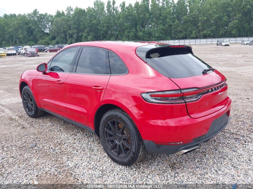 Vin: wp1aa2a54llb14544, lot: 3073504, porsche macan 20203