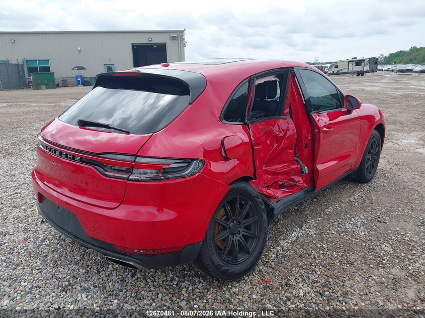 Vin: wp1aa2a54llb14544, lot: 3073504, porsche macan 20204
