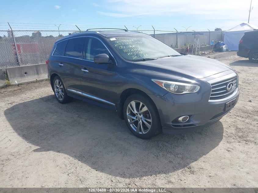 Vin: 5n1al0mm4dc341748, lot: 3073511, infiniti jx35 2013 img_1