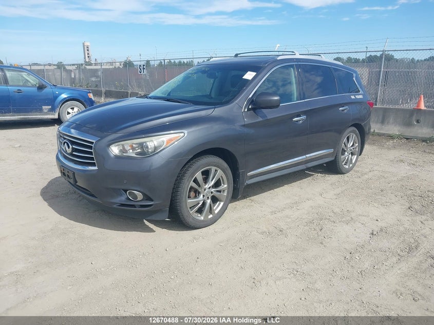 Vin: 5n1al0mm4dc341748, lot: 3073511, infiniti jx35 20132