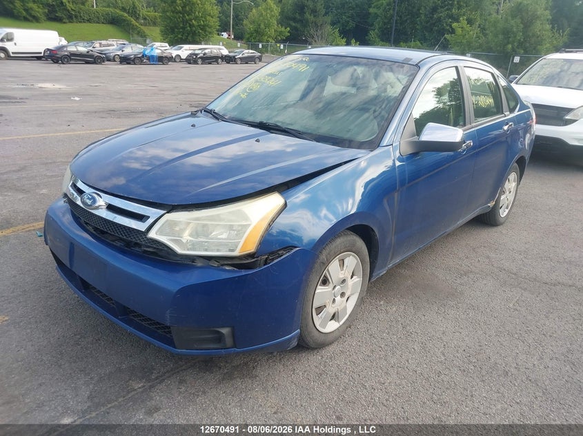 2008 Ford Focus, Затопление, IAAI, VIN 1FAHP34N38W283241 — фото 2