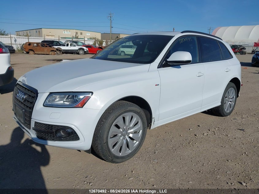 2017 Audi Q5, Удар сзади, IAAI, VIN WA1M2AFP3HA022208 — фото 2
