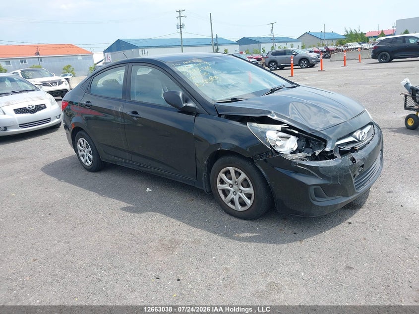 Vin: kmhct4aexeu673105, lot: 3073522, hyundai accent gl 2014 img_1