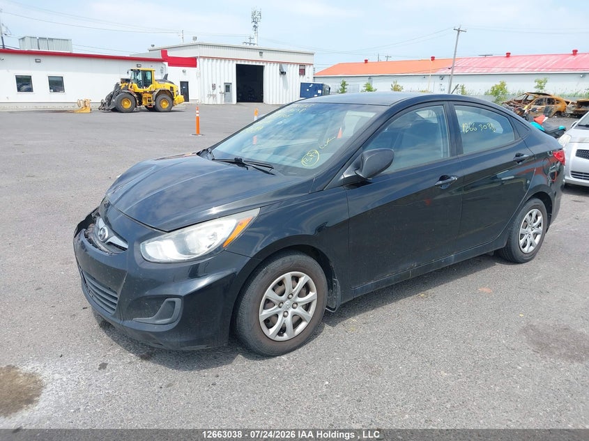 Vin: kmhct4aexeu673105, lot: 3073522, hyundai accent gl 20142
