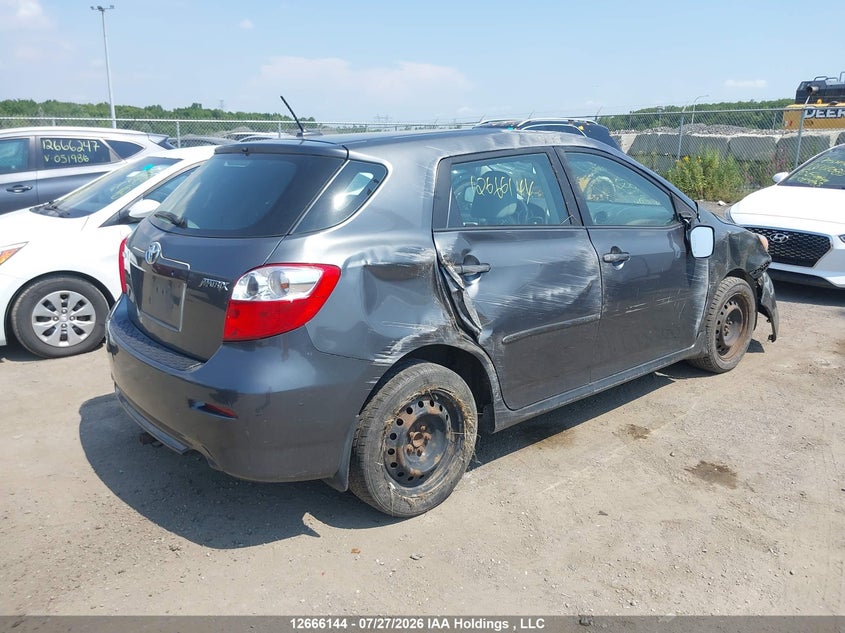 Vin: 2t1ku4ee6ac370854, lot: 3073524, toyota matrix 20104