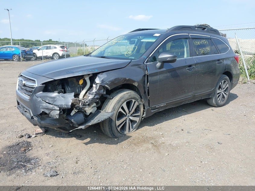 Vin: 4s4bsdnc4k3385539, lot: 3073527, subaru outback 2.5i limited 20192