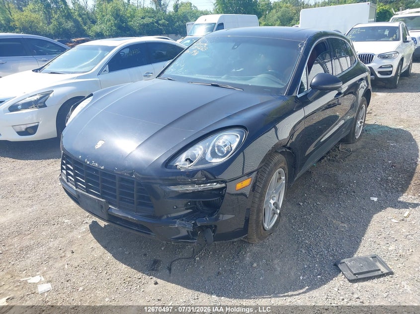 2016 Porsche Macan, Удар спереди, IAAI, VIN WP1AB2A52GLB42023 — фото 2
