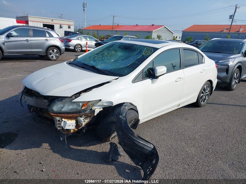 Vin: 2hgfb2f56eh009129, lot: 3073532, honda civic ex 20142