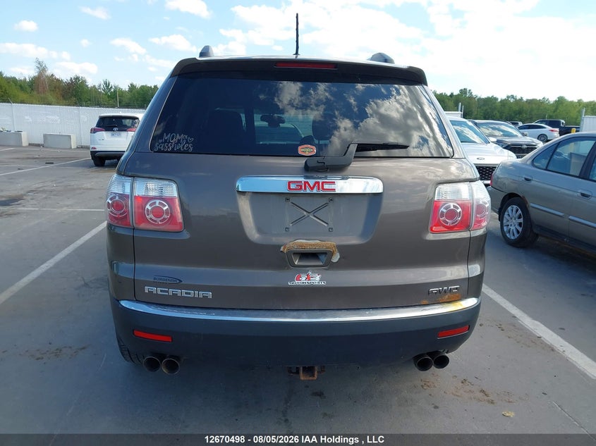 2011 GMC ACADIA SPORT UTILITY VEHICLE 3.6L V-6 DI, DOHC, VVT, 288HP