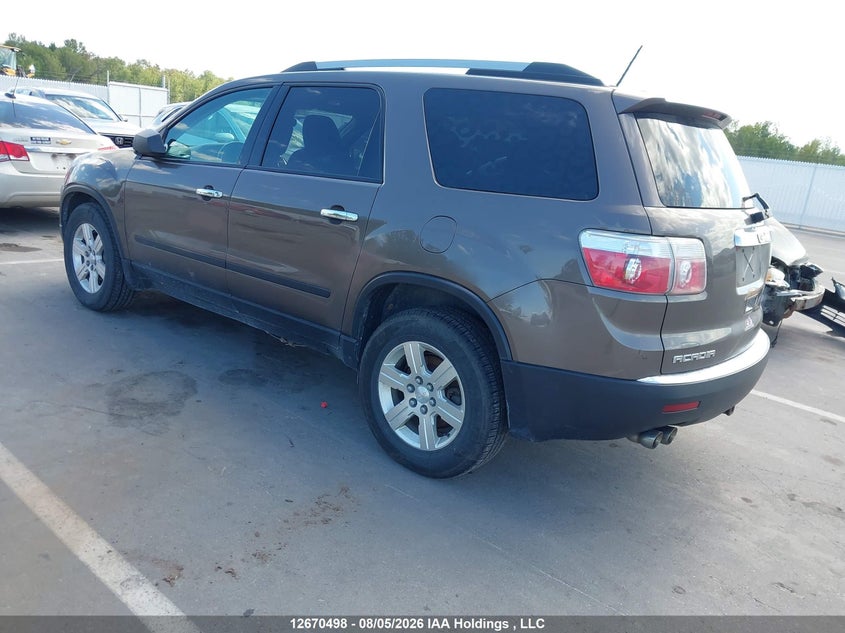 Vin: 1gkkvned5bj156040, lot: 3073533, gmc acadia sle 20113