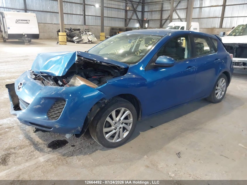 Vin: jm1bl1kf0c1580842, lot: 3073538, mazda mazda3 gx 20122
