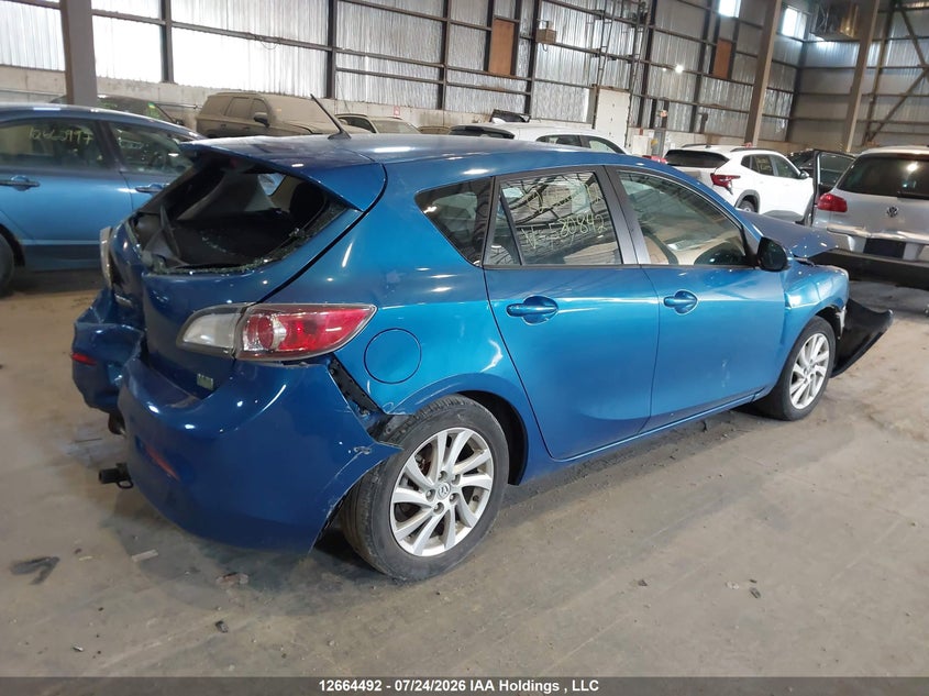 Vin: jm1bl1kf0c1580842, lot: 3073538, mazda mazda3 gx 20124