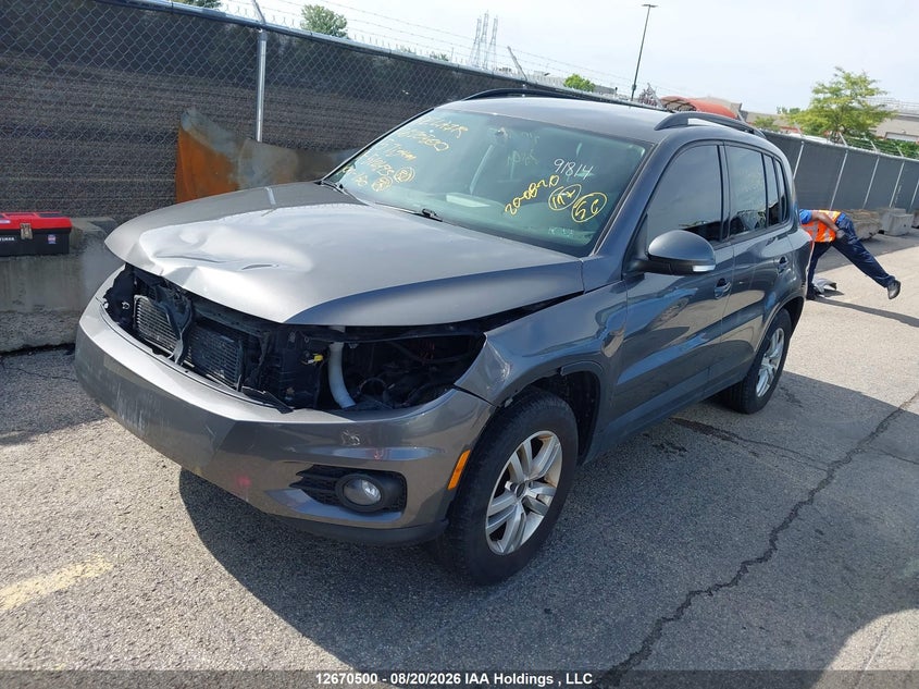 Vin: wvghv7ax7fw512493, lot: 3073542, volkswagen tiguan 20152