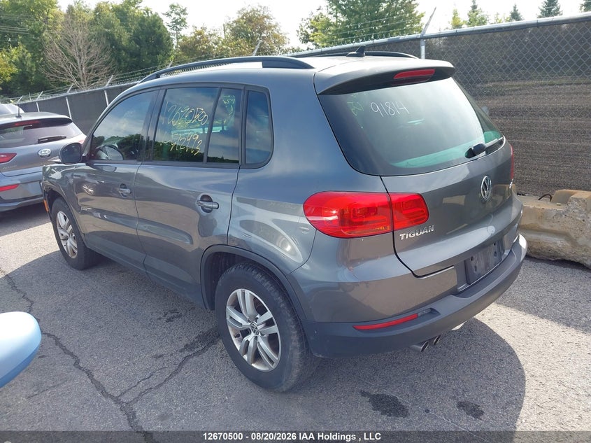 Vin: wvghv7ax7fw512493, lot: 3073542, volkswagen tiguan 20153