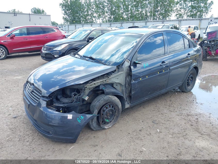 Vin: kmhcn4bc6au527656, lot: 3073563, hyundai accent gls 20102