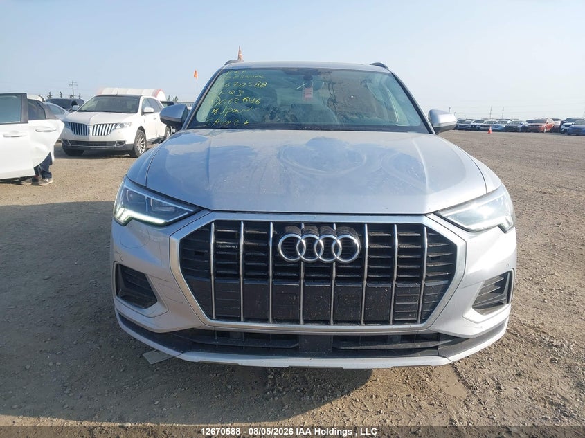 2021 AUDI Q3 SPORT UTILITY VEHICLE 2.0L I-4 DI, DOHC, VVT, TURBO, 228HP