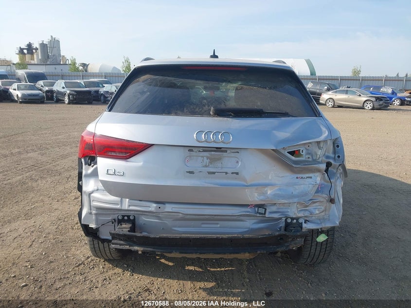 2021 AUDI Q3 SPORT UTILITY VEHICLE 2.0L I-4 DI, DOHC, VVT, TURBO, 228HP