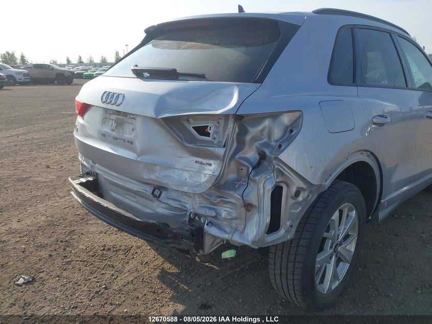 2021 AUDI Q3 SPORT UTILITY VEHICLE 2.0L I-4 DI, DOHC, VVT, TURBO, 228HP