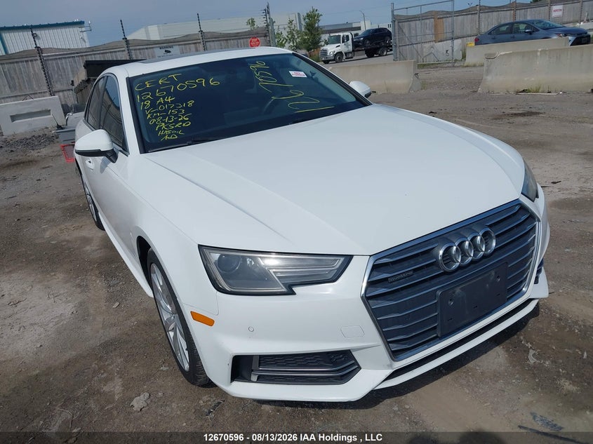 Vin: waunnaf43jn017318, lot: 3073643, audi a4 premium 2018 img_1